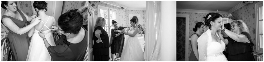 mariage au Domaine des Clos Vallées - enceinte - Yvelines - magicien - colombes - préparatifs des mariés - bouquet de mariée