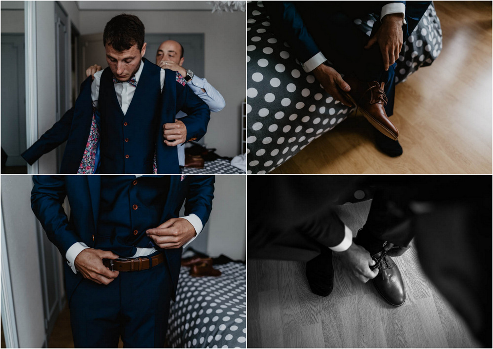 chaussures bobbies - mariage champetre chic - en normandie - préparatifs du marié