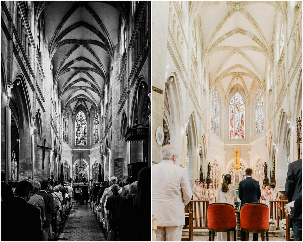 église saint michel pont l'eveque - mariage religieux - photographe mariage calvados - mariage champetre en normandie