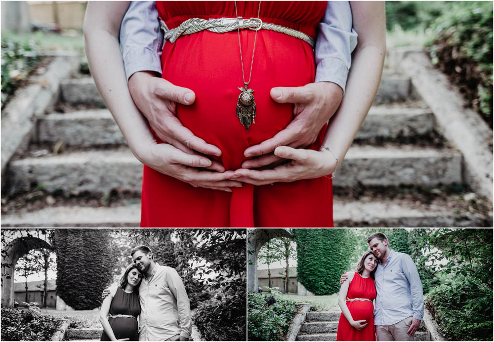 photographe grossesse chartres - enceinte - eure et loir - couple - futurs parents - shooting photo grossesse